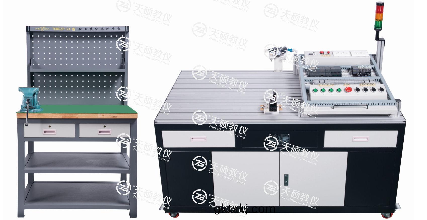 27、TSMTZK-2型  PLC與機械傳動基礎控製實訓檯.png
