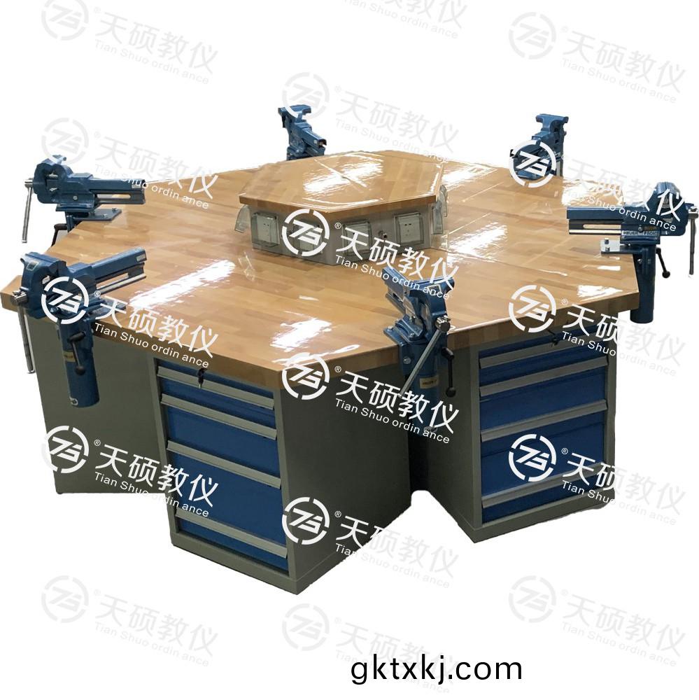 TSBTQG-3型 鉗(qian)工(gong)技能實(shí)(shi)訓(xùn)(xun)平檯（六角六工位）