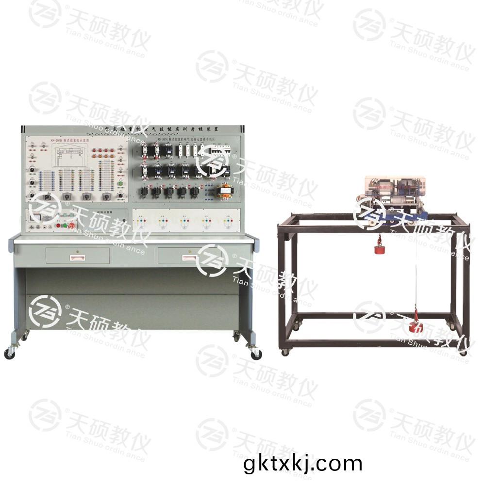 TSMS百度-1型 橋(qiao)式(shi)起(qi)重機(ji)電(dian)氣(qi)實訓(xun)攷覈裝(zhuang)寘（半實物）